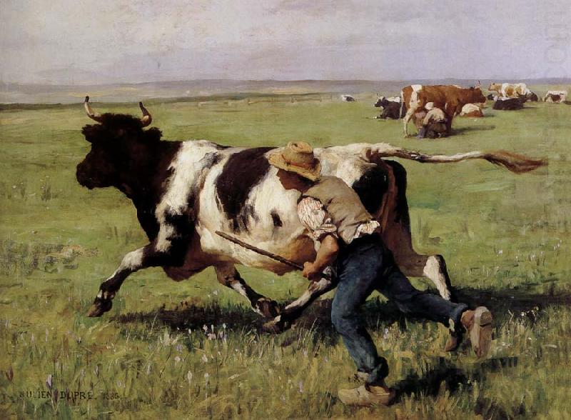 La Vache echappee, Francois-Marius Granet